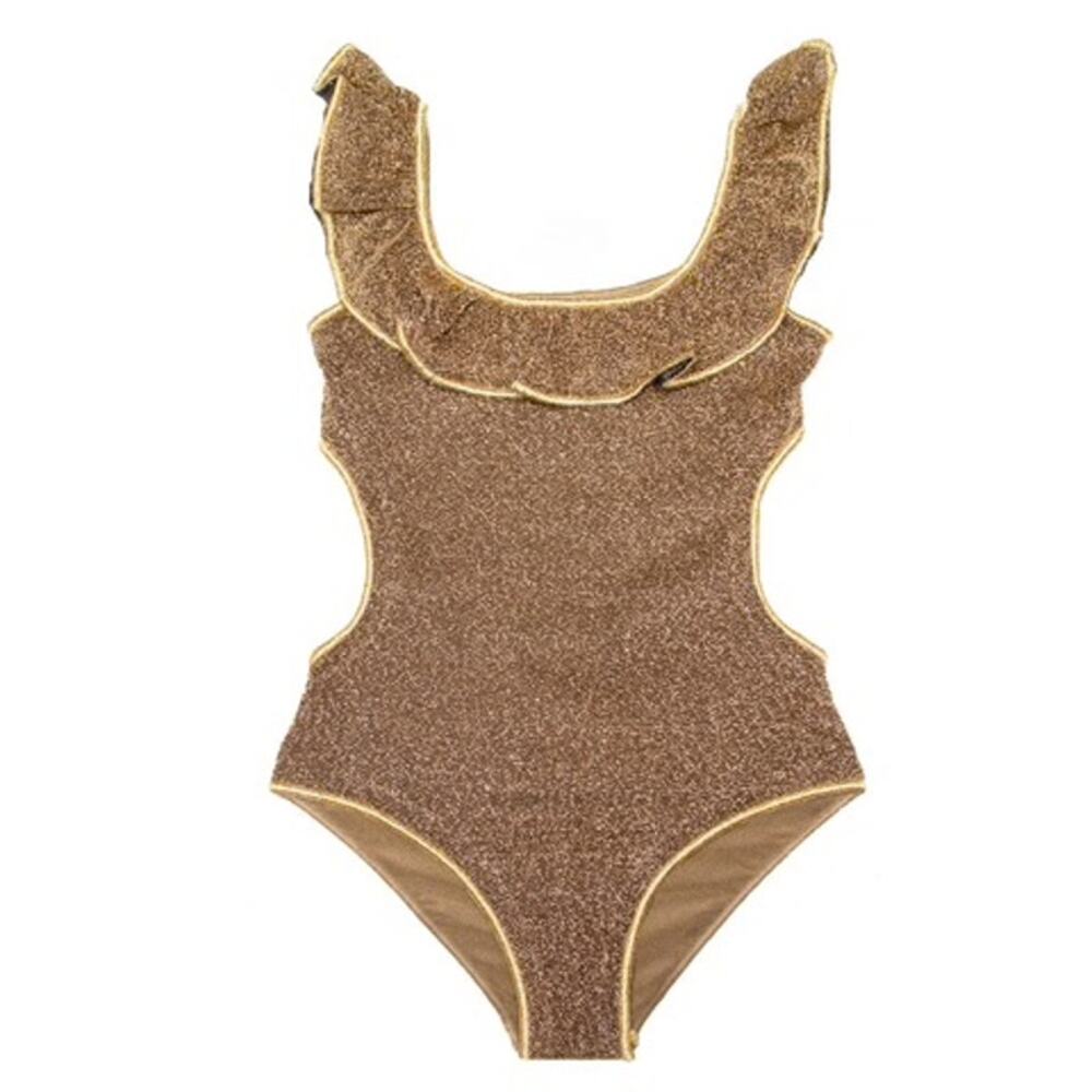 Oseree Kids LUMIERE MAILLOT VOILE ONE PIECE SWIMSUIT Size 10-12